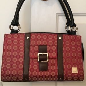 Miche classic shell Tiffany in Burgandy.